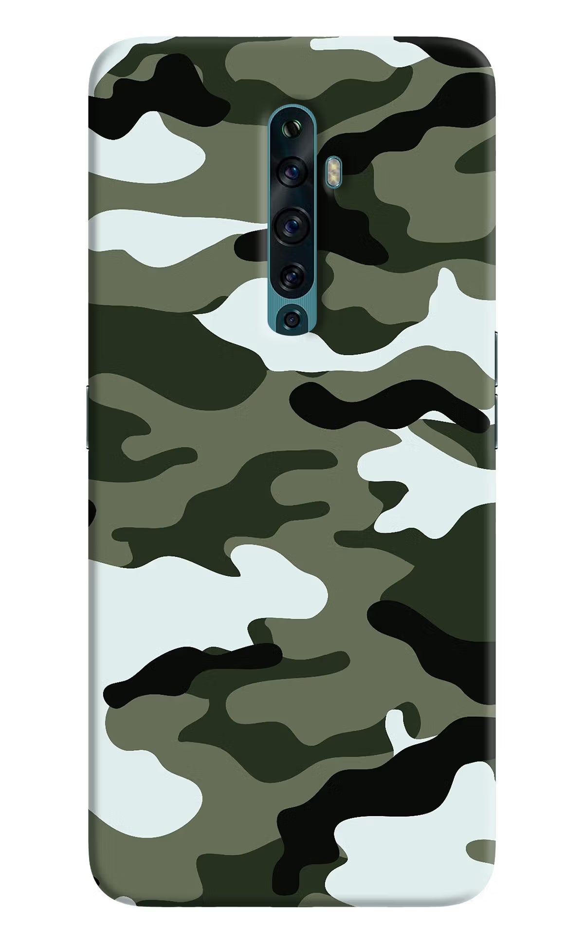 Camouflage Oppo Reno2 F Back Cover