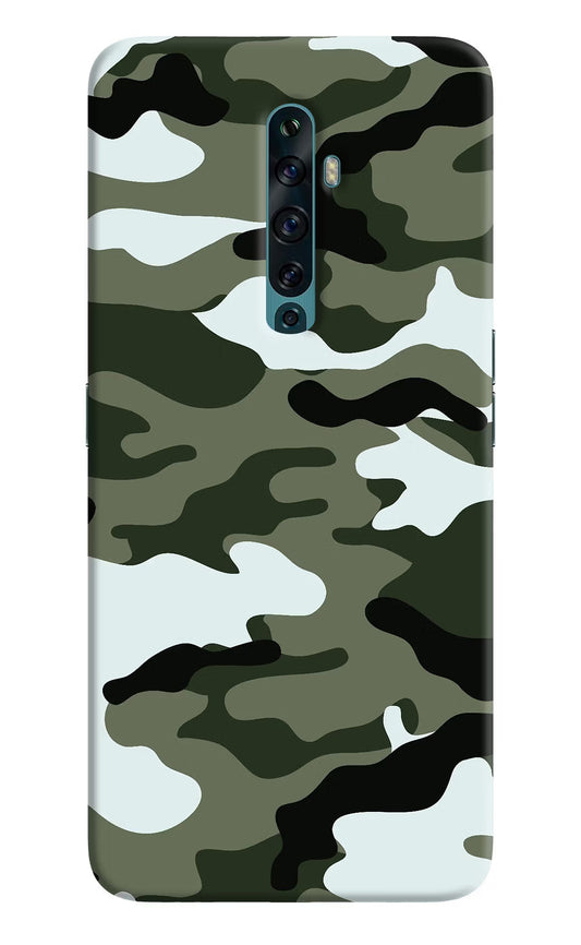 Camouflage Oppo Reno2 F Back Cover