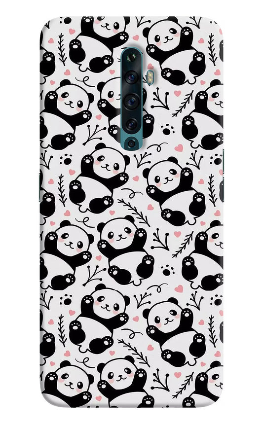 Cute Panda Oppo Reno2 F Back Cover