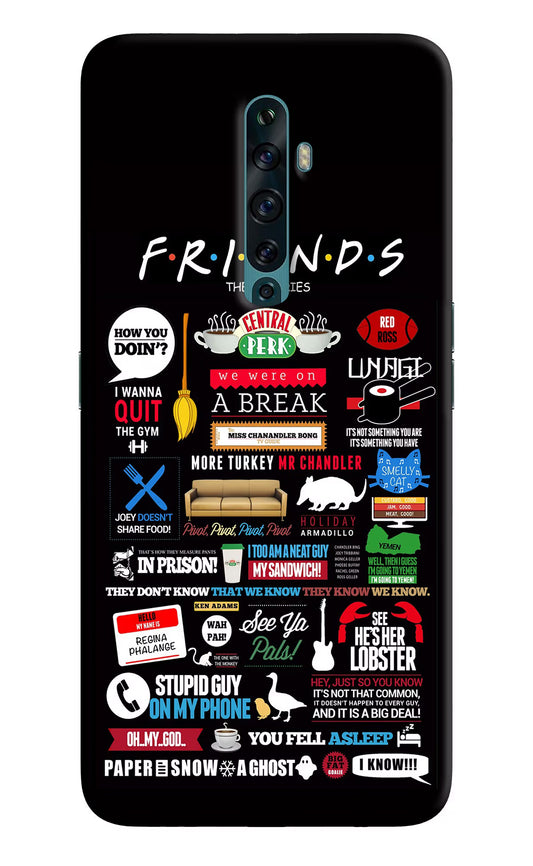 FRIENDS Oppo Reno2 F Back Cover