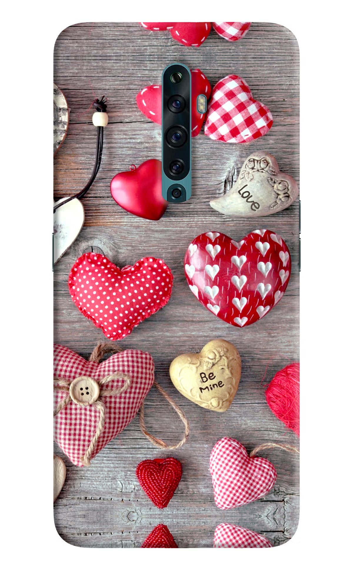 Love Wallpaper Oppo Reno2 F Back Cover