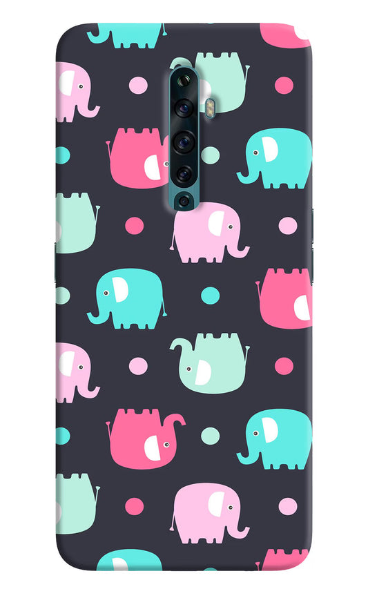 Elephants Oppo Reno2 F Back Cover