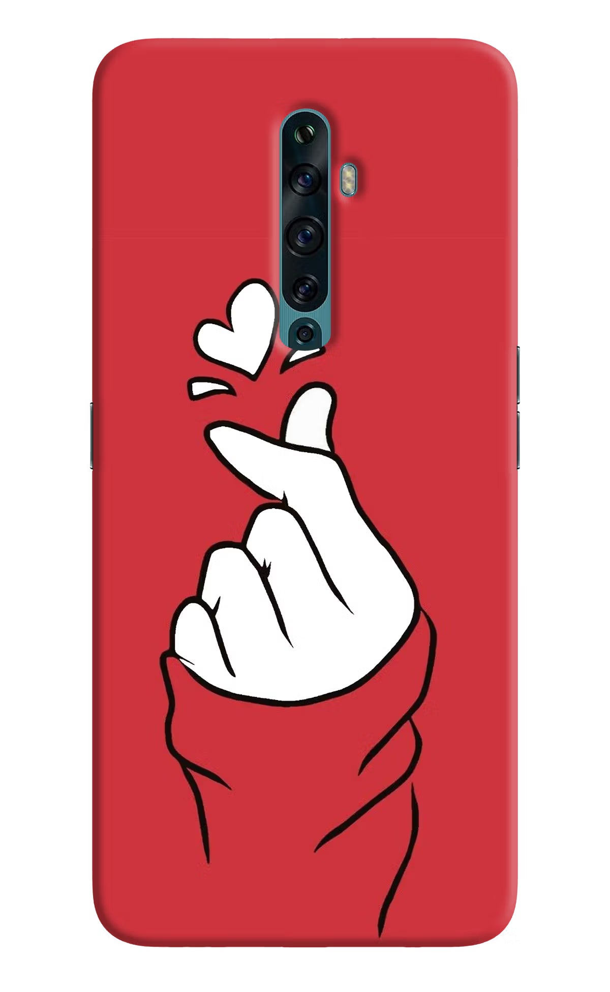Korean Love Sign Oppo Reno2 F Back Cover