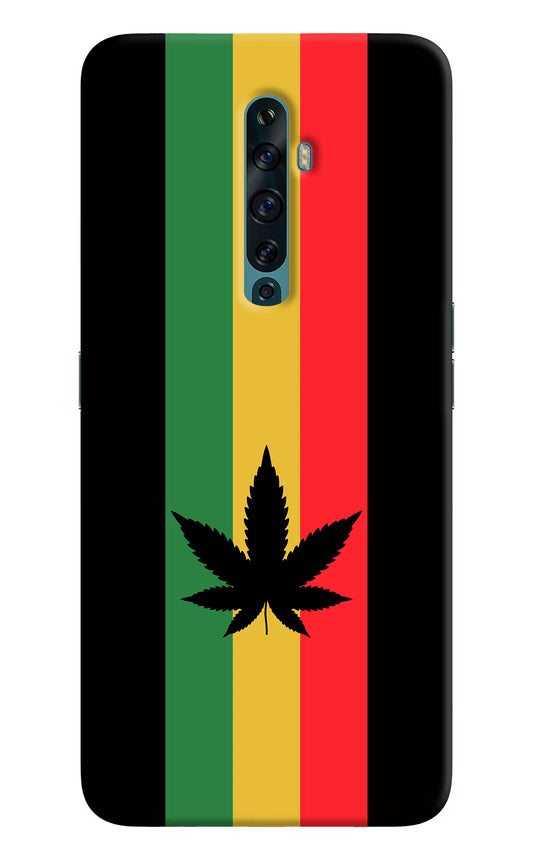 Weed Flag Oppo Reno2 F Back Cover