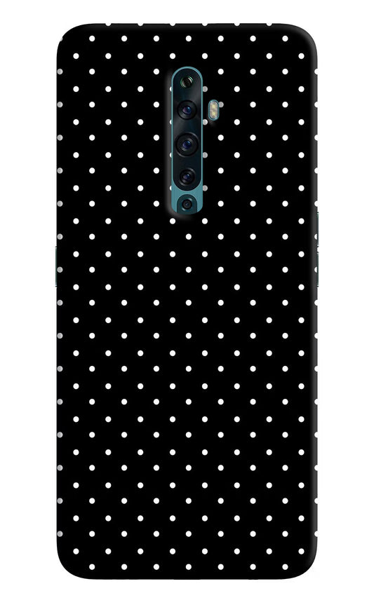 White Dots Oppo Reno2 F Back Cover