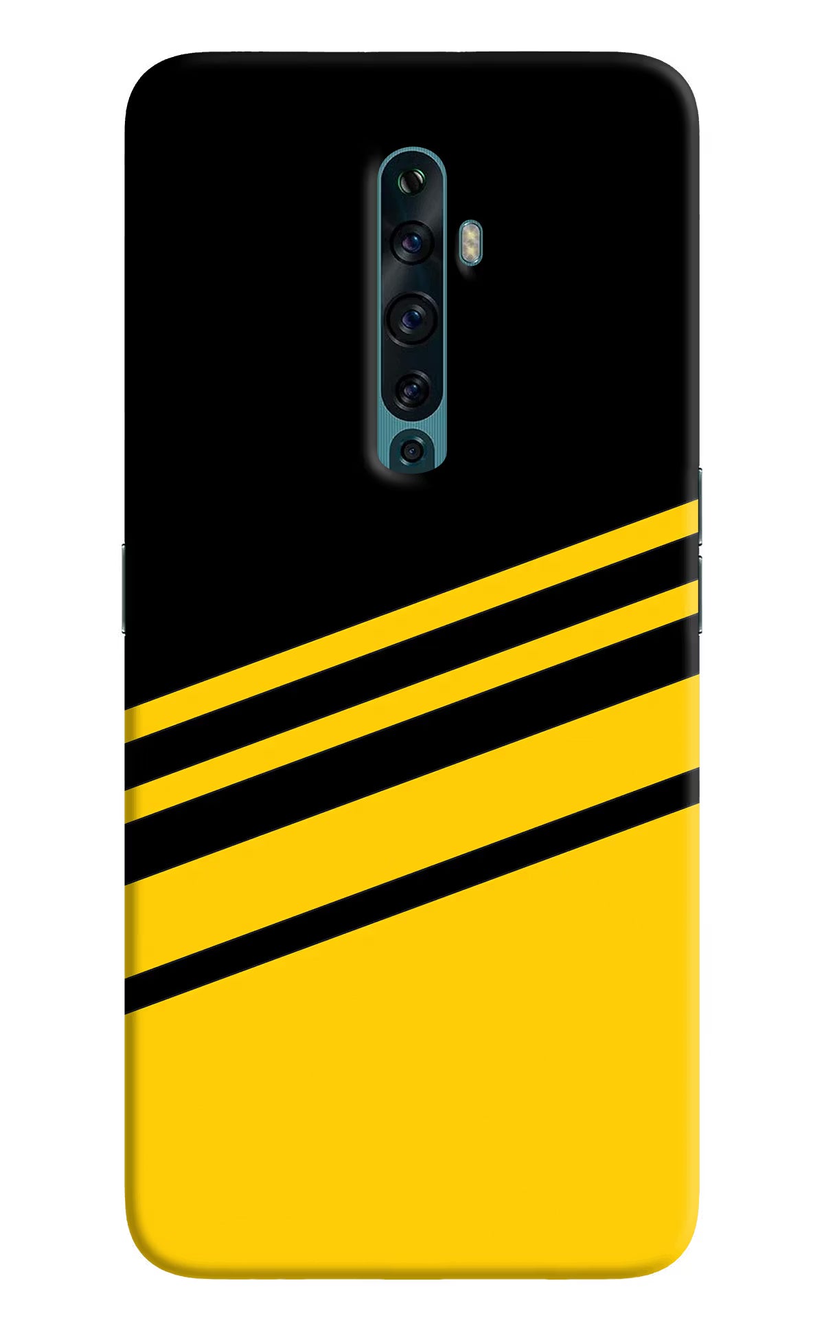 Yellow Shades Oppo Reno2 F Back Cover
