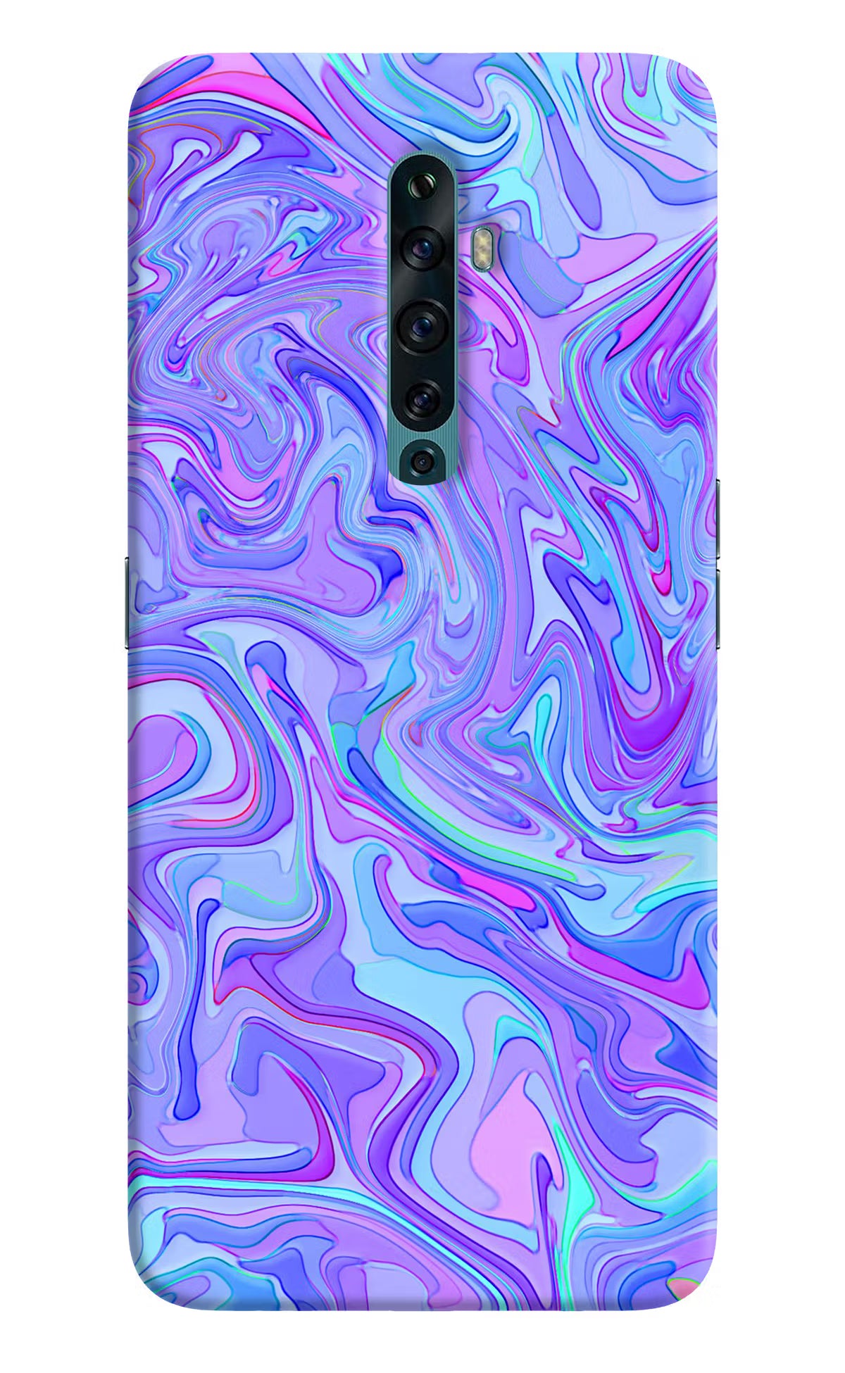 Glitter Oppo Reno2 F Back Cover