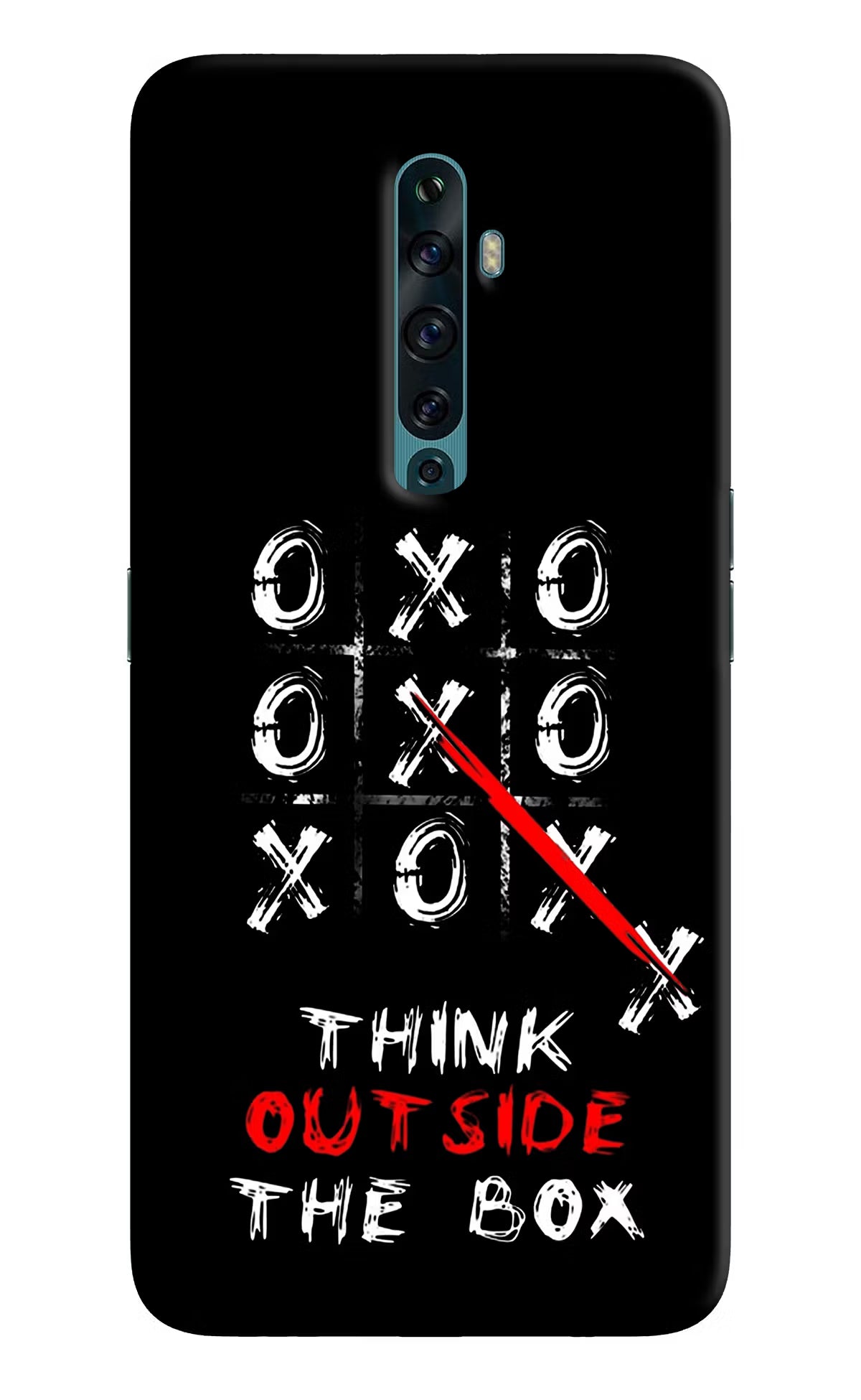 Think out of the BOX Oppo Reno2 F Back Cover