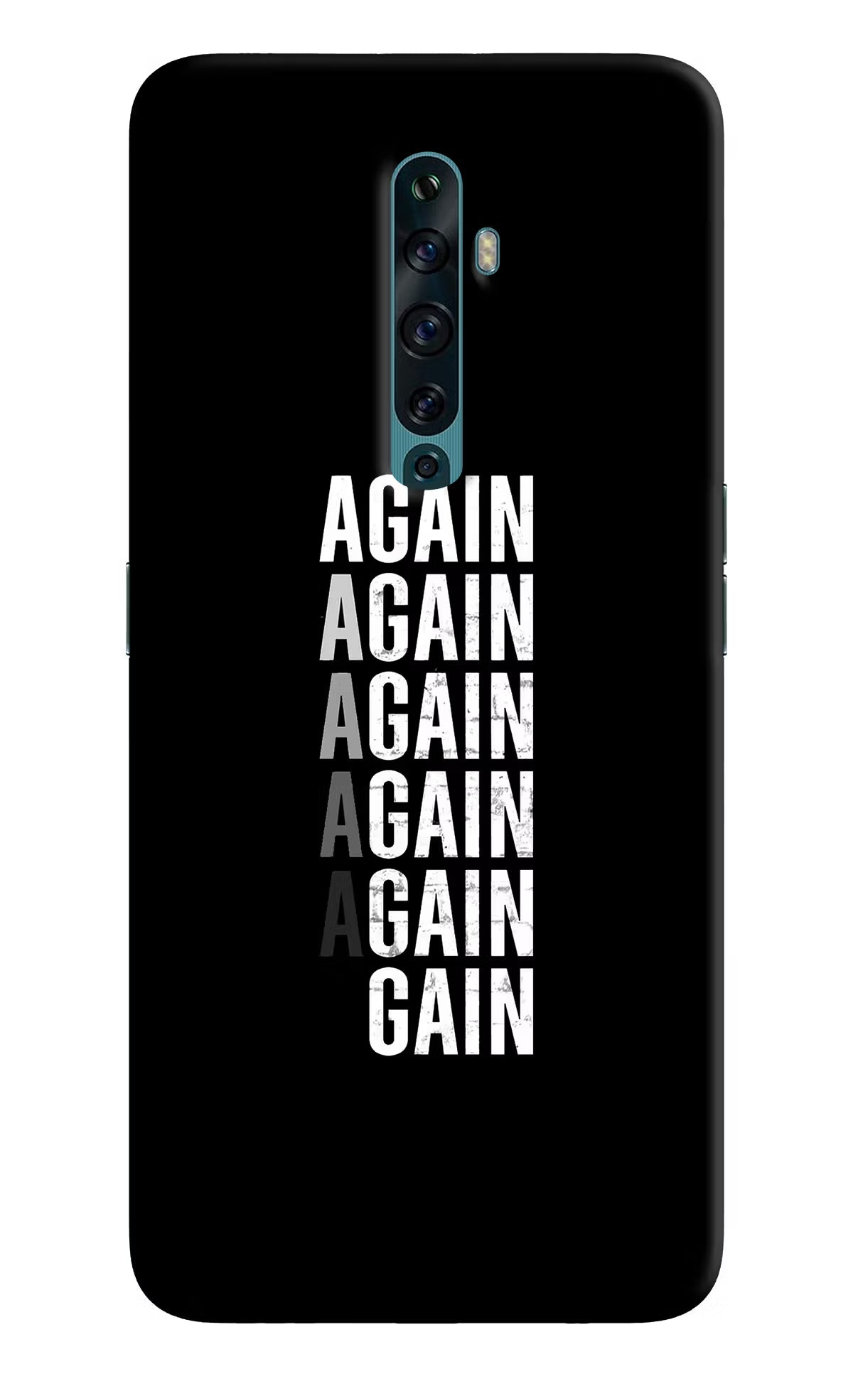 Again Again Gain Oppo Reno2 F Back Cover
