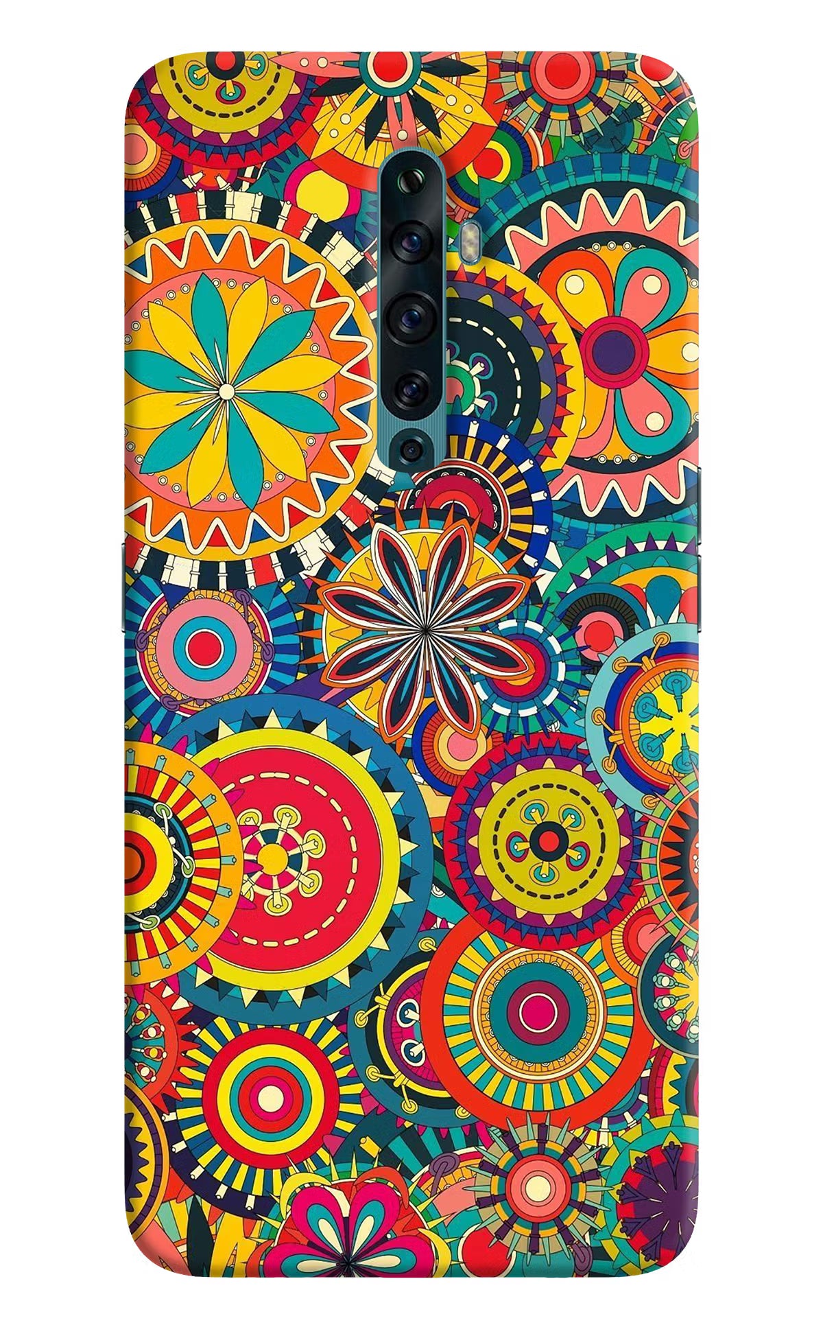 Gol Gol Art Oppo Reno2 F Back Cover