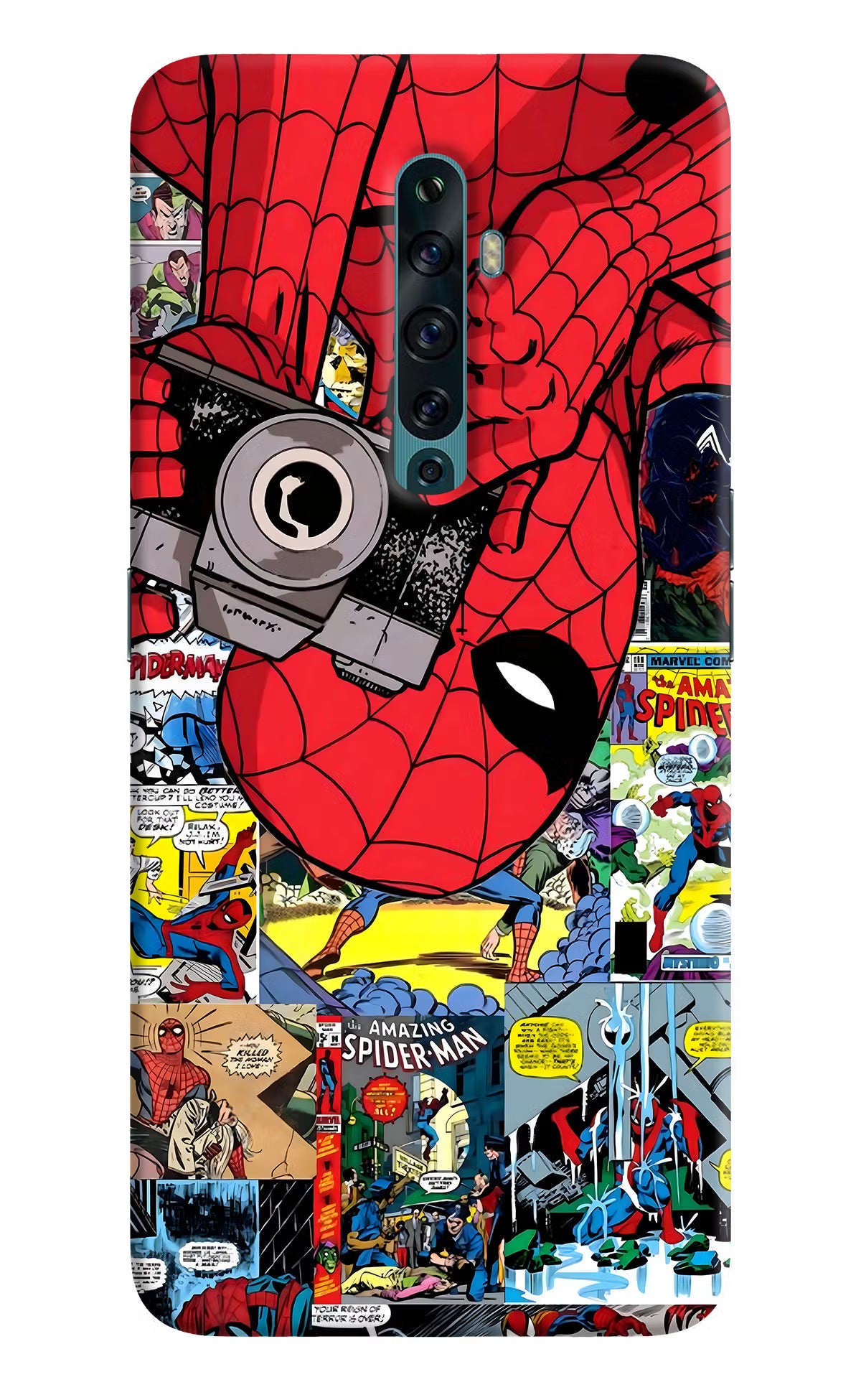 Spider Man Oppo Reno2 F Back Cover