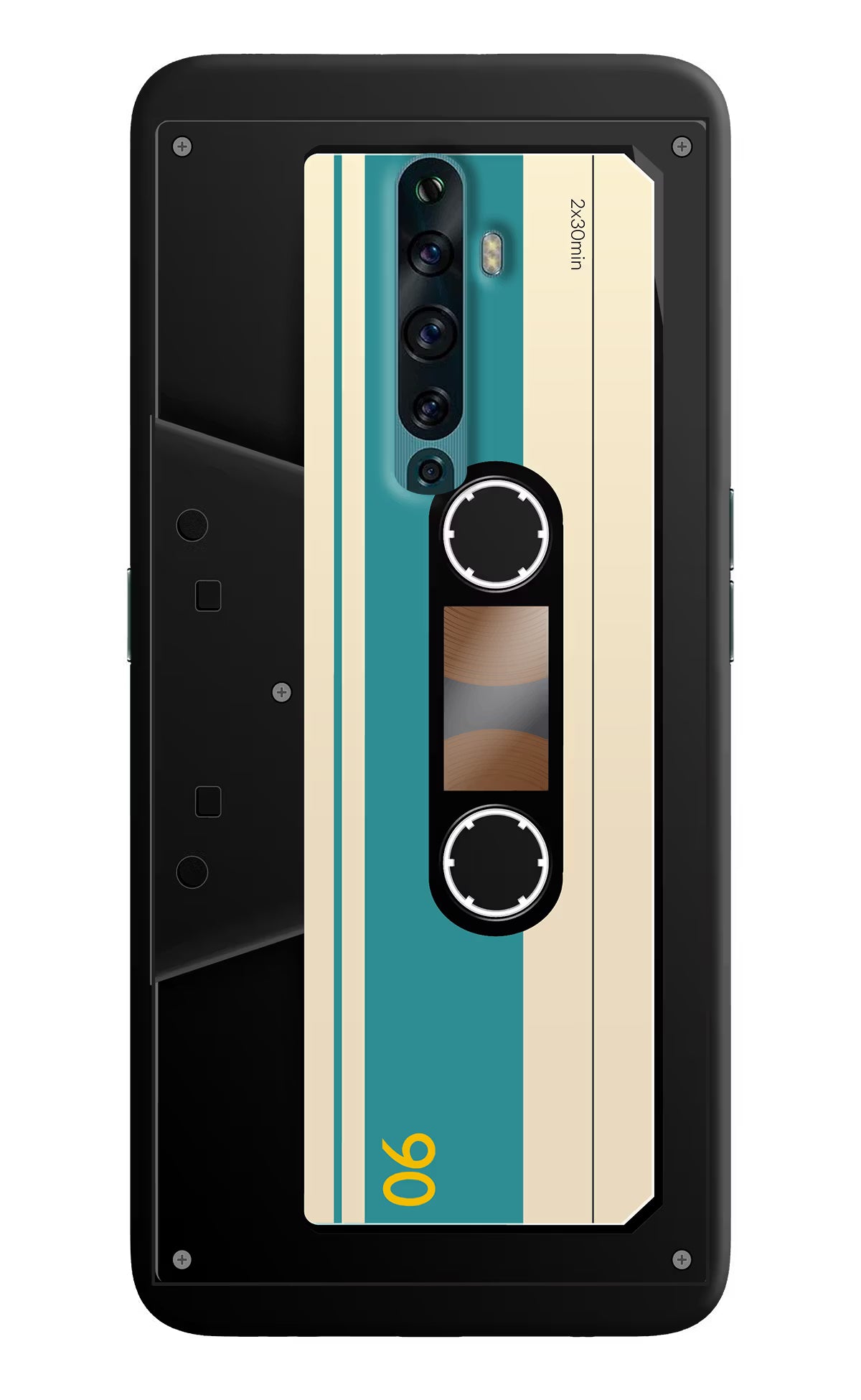 Cassette Oppo Reno2 F Back Cover