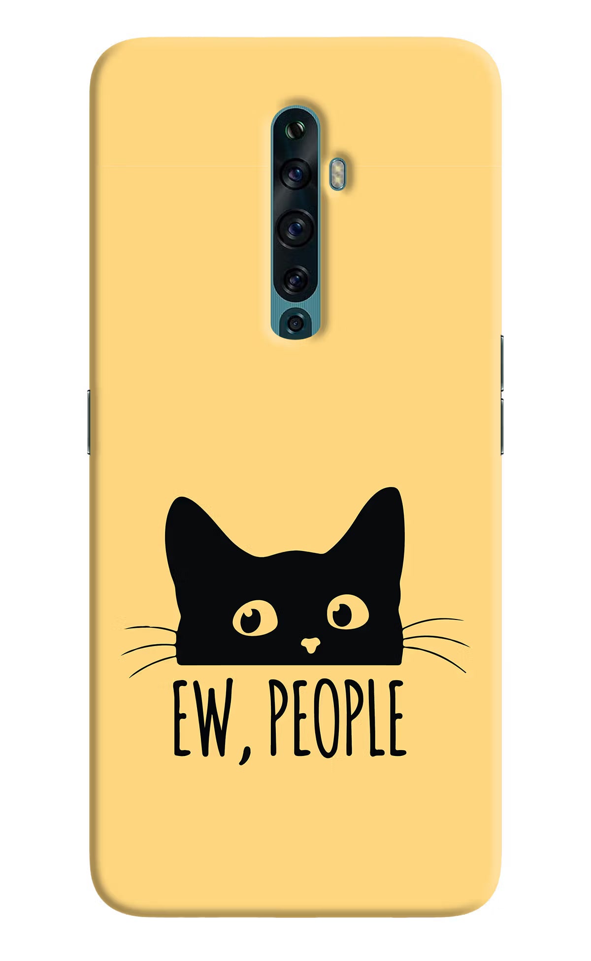 Ew People Catitude Oppo Reno2 F Back Cover