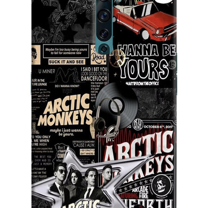 Arctic Monkeys Oppo Reno2 F Back Cover