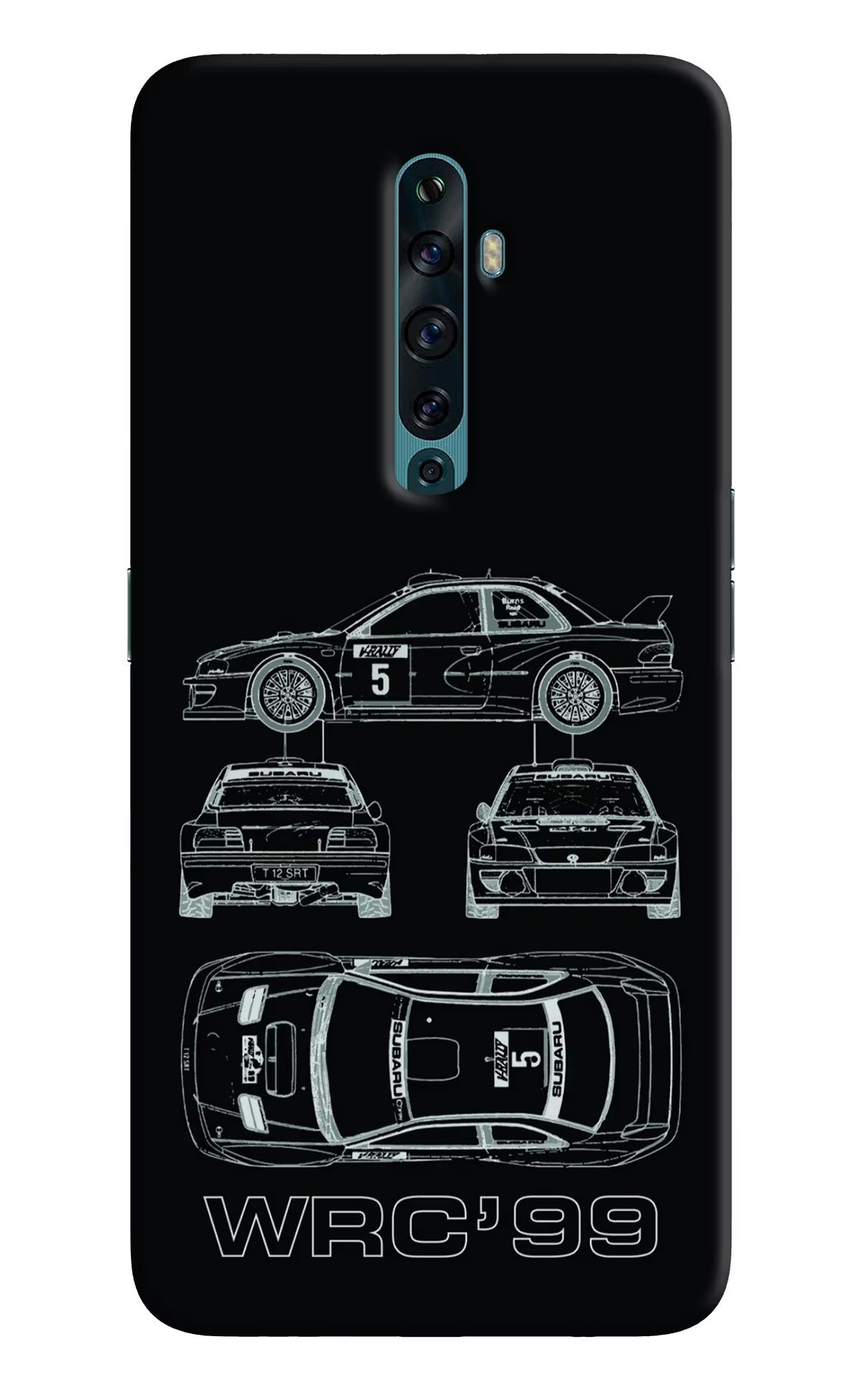 WRC'99 Oppo Reno2 F Back Cover