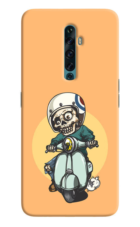 Undead Biker Oppo Reno2 F Back Cover
