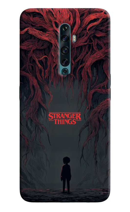 Ordinary Things Dark Side Oppo Reno2 F Back Cover