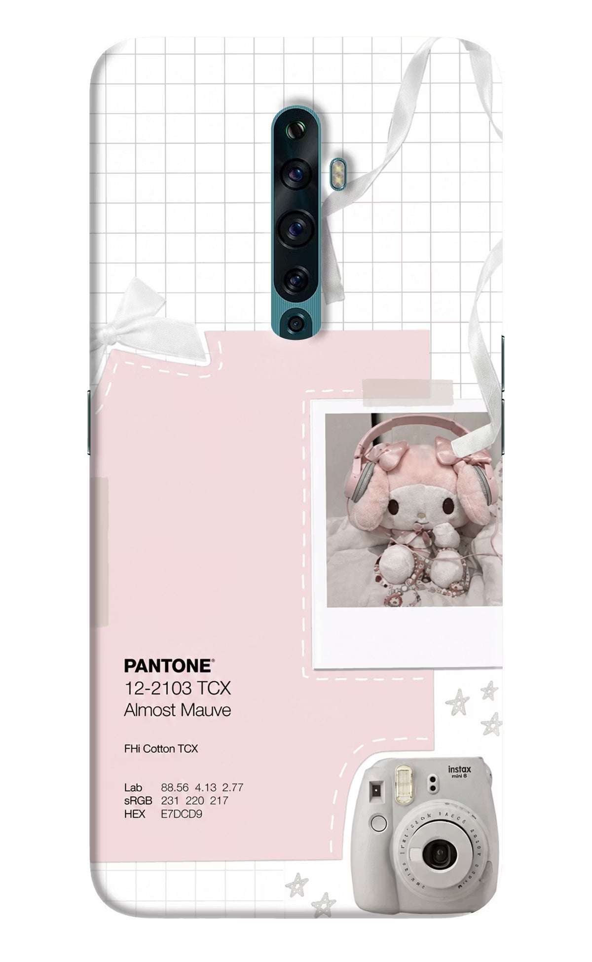 Pantone Asthetic Oppo Reno2 F Back Cover