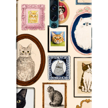 Mirror Cats Oppo Reno2 F Back Cover