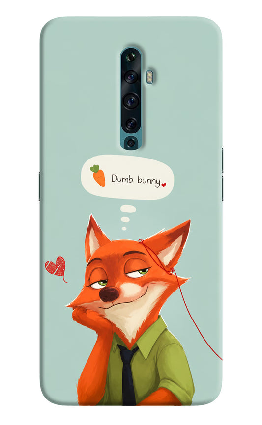 Nick Charm Oppo Reno2 F Back Cover