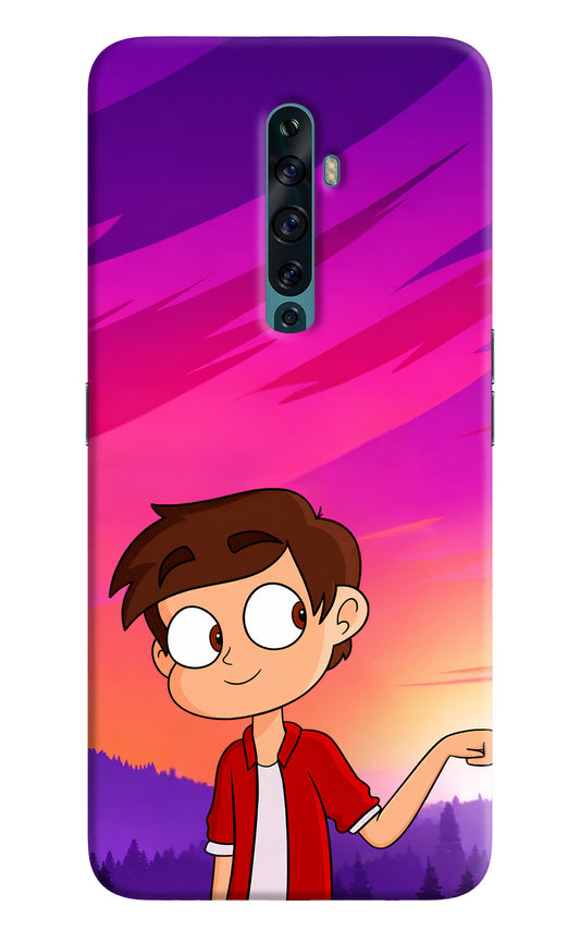 Marco Sunset Oppo Reno2 F Back Cover