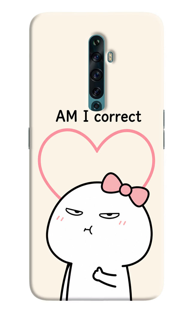 Always Right Oppo Reno2 F Back Cover