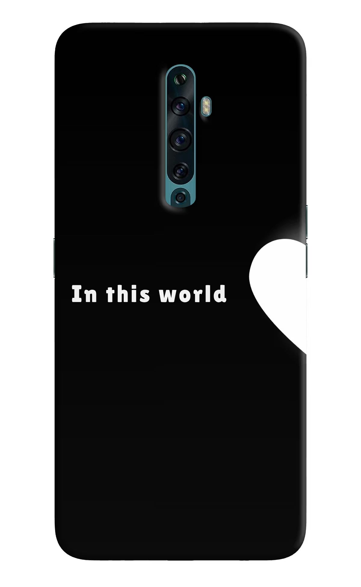This World Oppo Reno2 F Back Cover