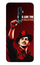 Bhagat Singh Revolution Oppo Reno2 F Hard Case Back Cover by Casekaro
