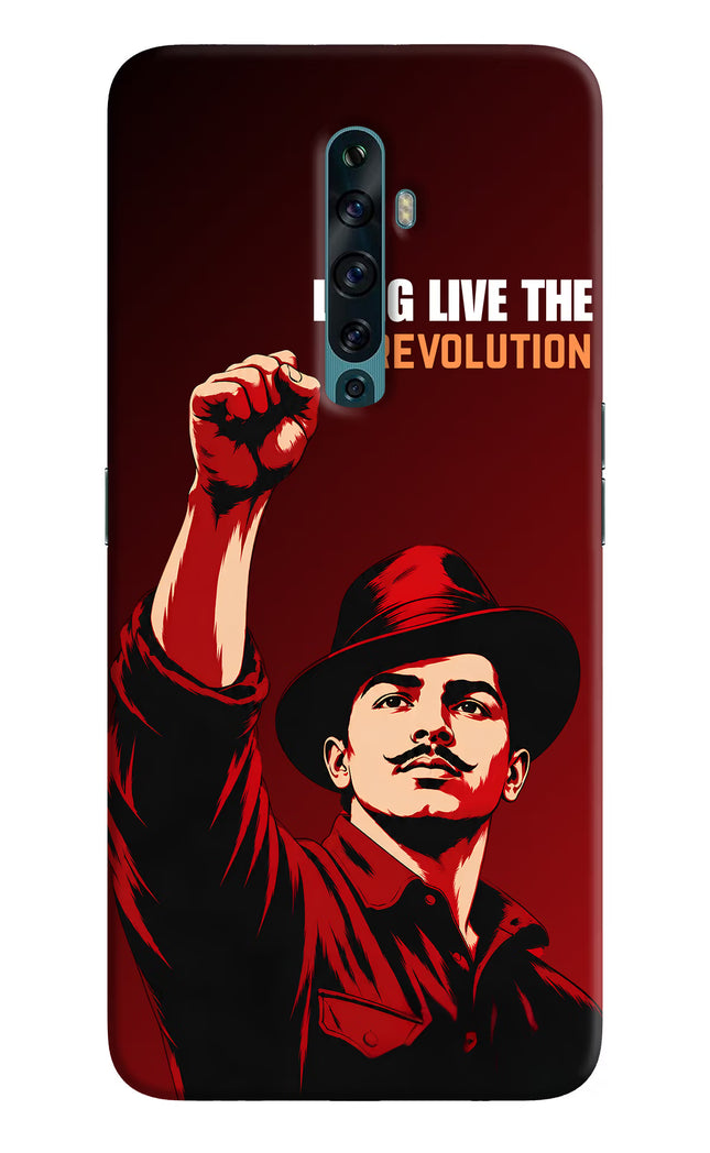 Bhagat Singh Revolution Oppo Reno2 F Hard Case Back Cover by Casekaro