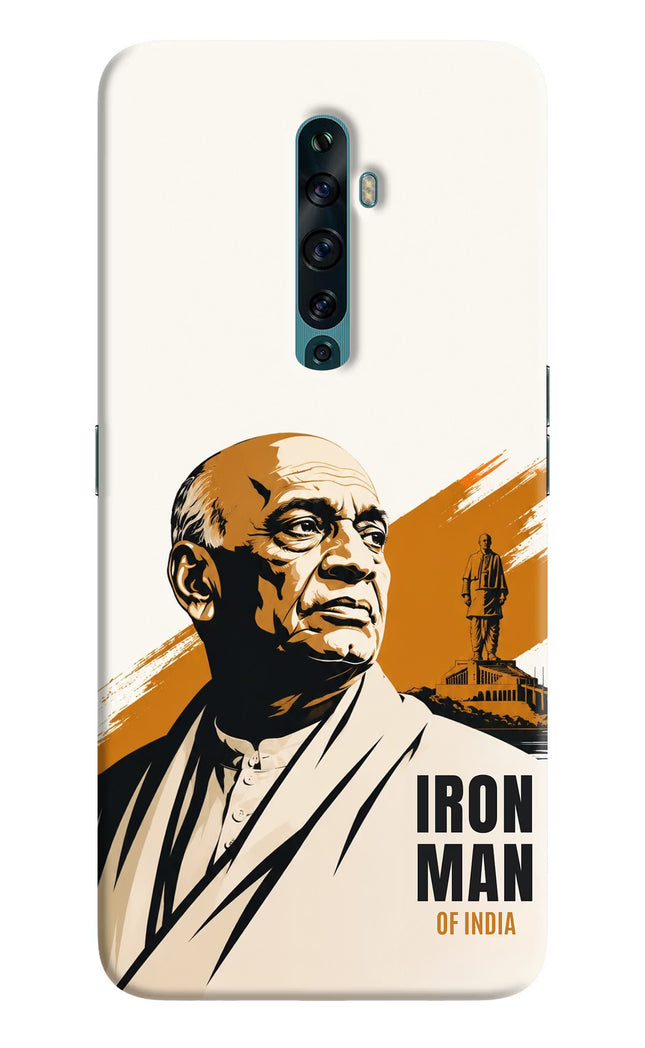 Sardar Patel Iron Will Oppo Reno2 F Hard Case Back Cover by Casekaro