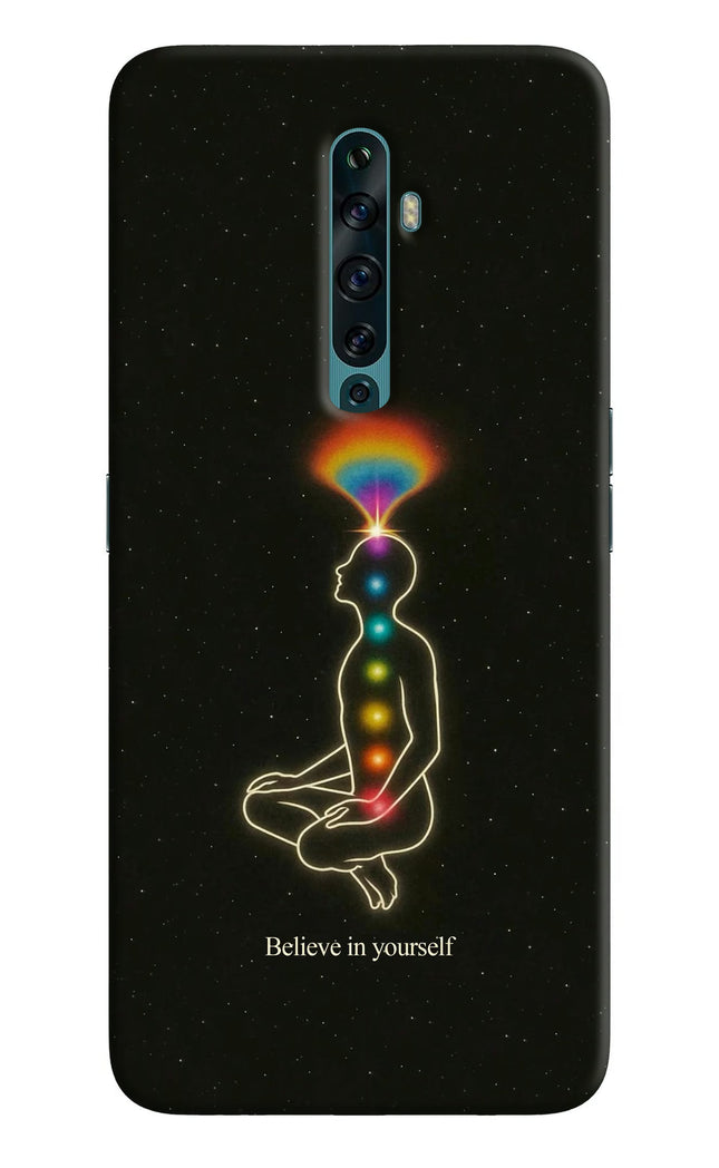 Believe in yourself Oppo Reno2 F Hard Case Back Cover by Casekaro