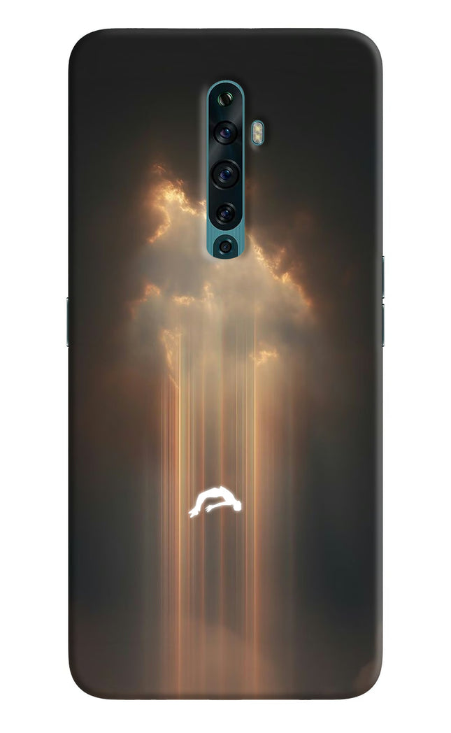 Heavenly Beam Oppo Reno2 F Hard Case Back Cover by Casekaro