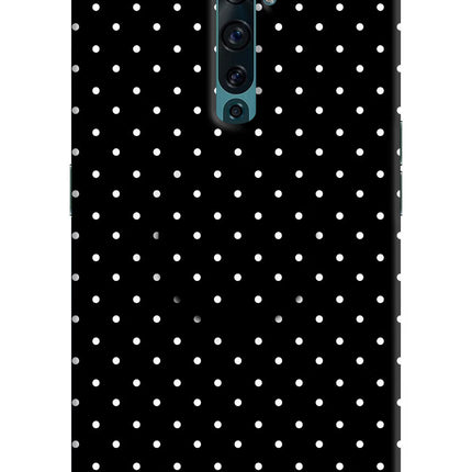White Dots Oppo Reno2 F Pop Case