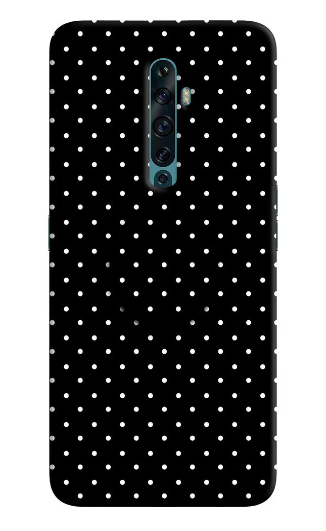 White Dots Oppo Reno2 F Pop Case