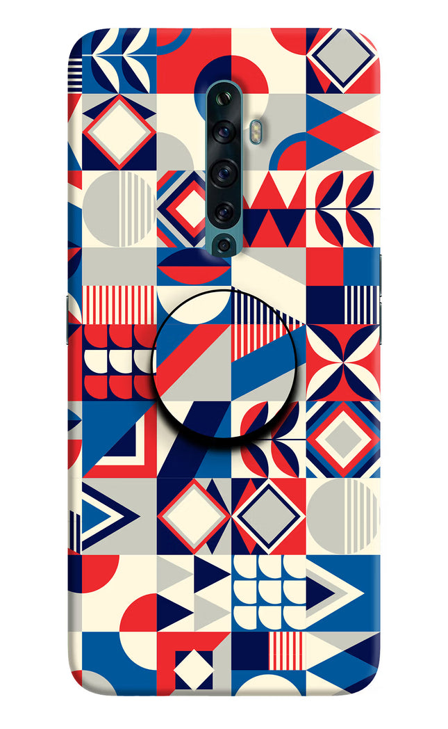 Colorful Pattern Oppo Reno2 F Pop Case