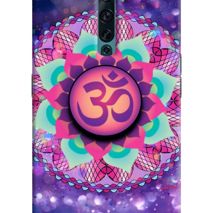 Om Purple Oppo Reno2 F Pop Case