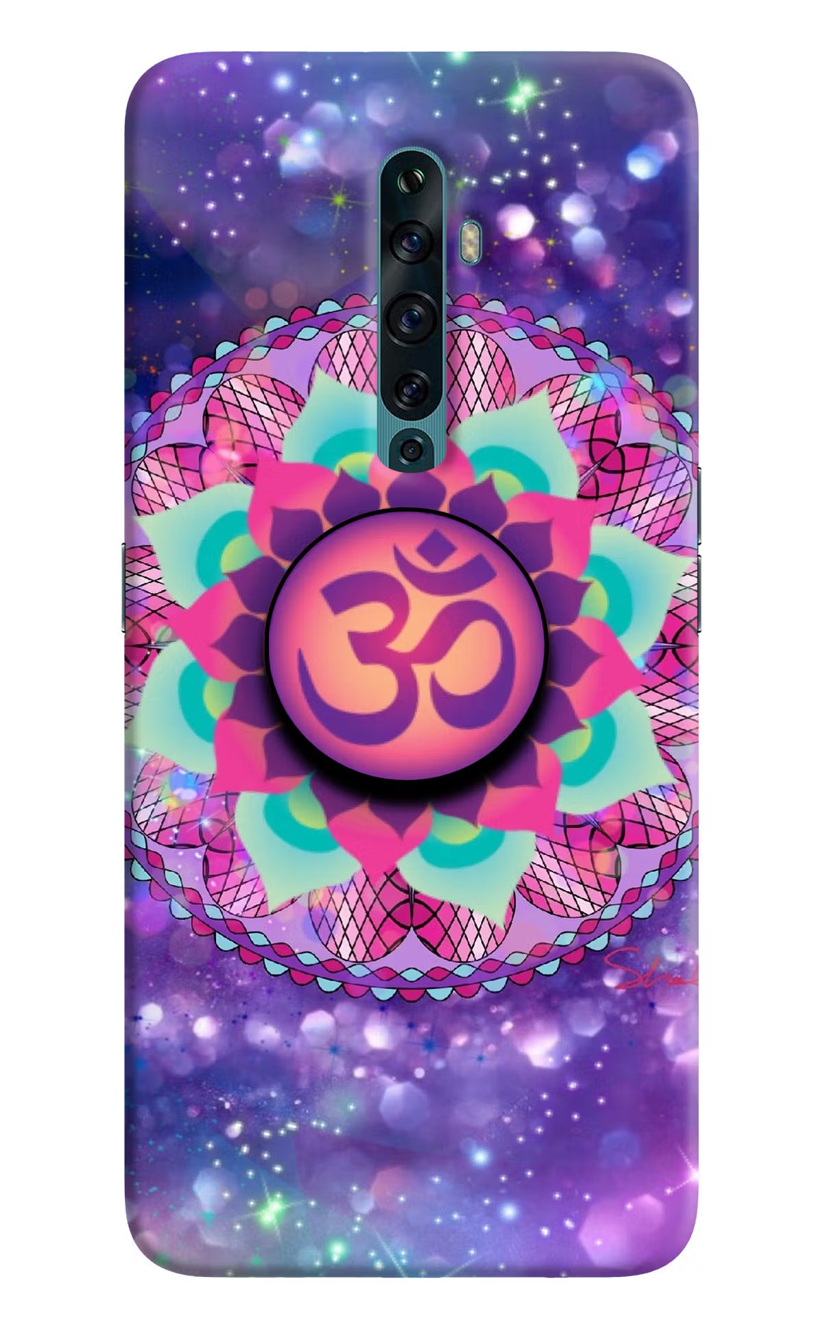 Om Purple Oppo Reno2 F Pop Case