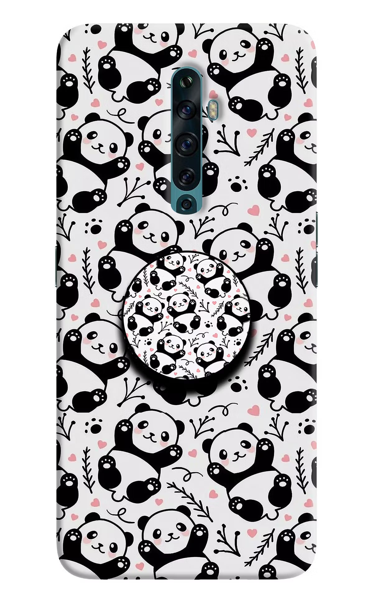 Cute Panda Oppo Reno2 F Pop Case