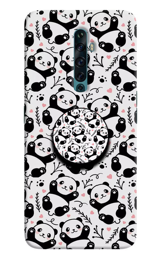 Cute Panda Oppo Reno2 F Pop Case