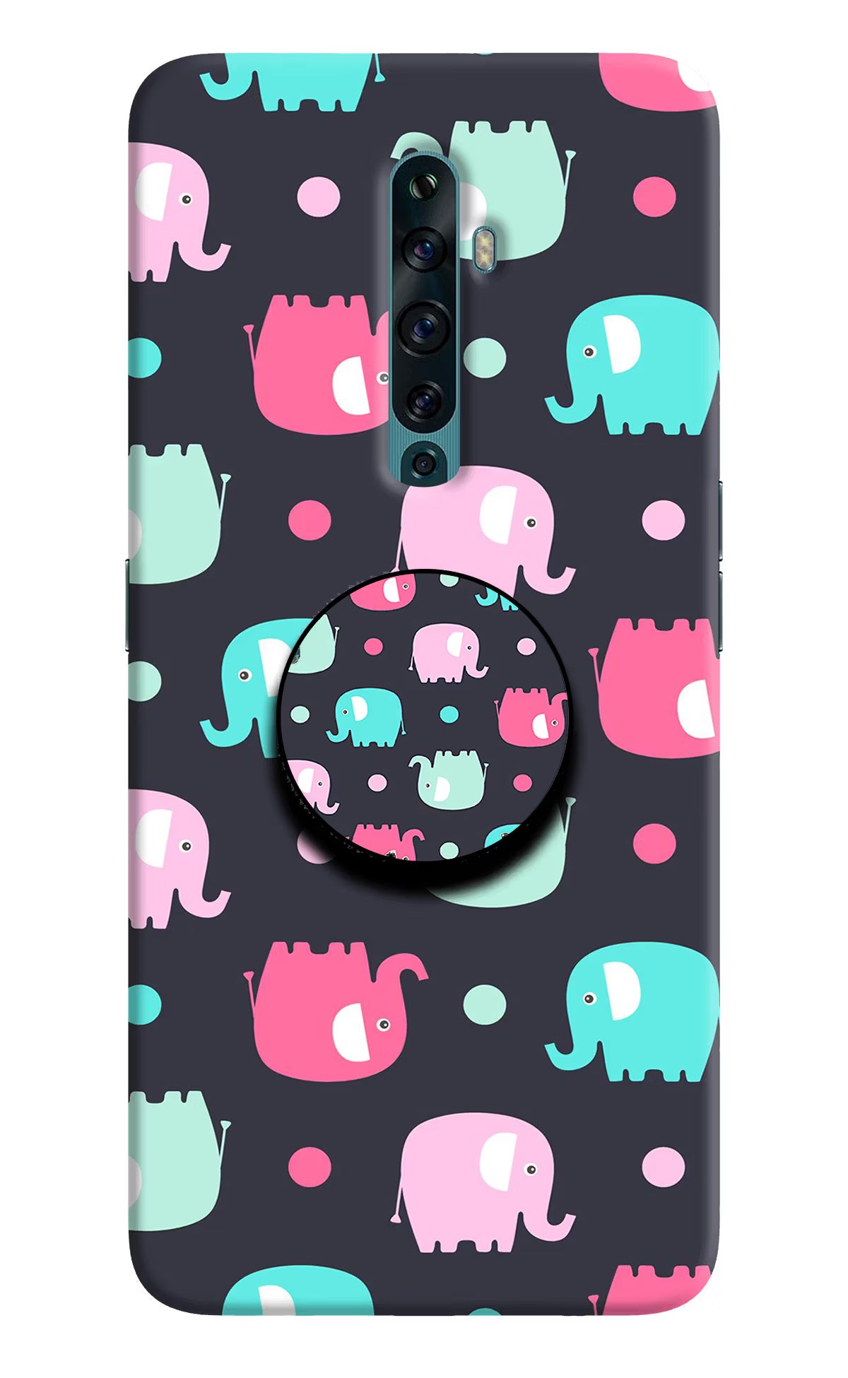 Baby Elephants Oppo Reno2 F Pop Case