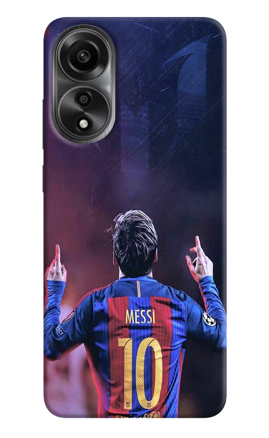 Messi Oppo A78 4G Back Cover