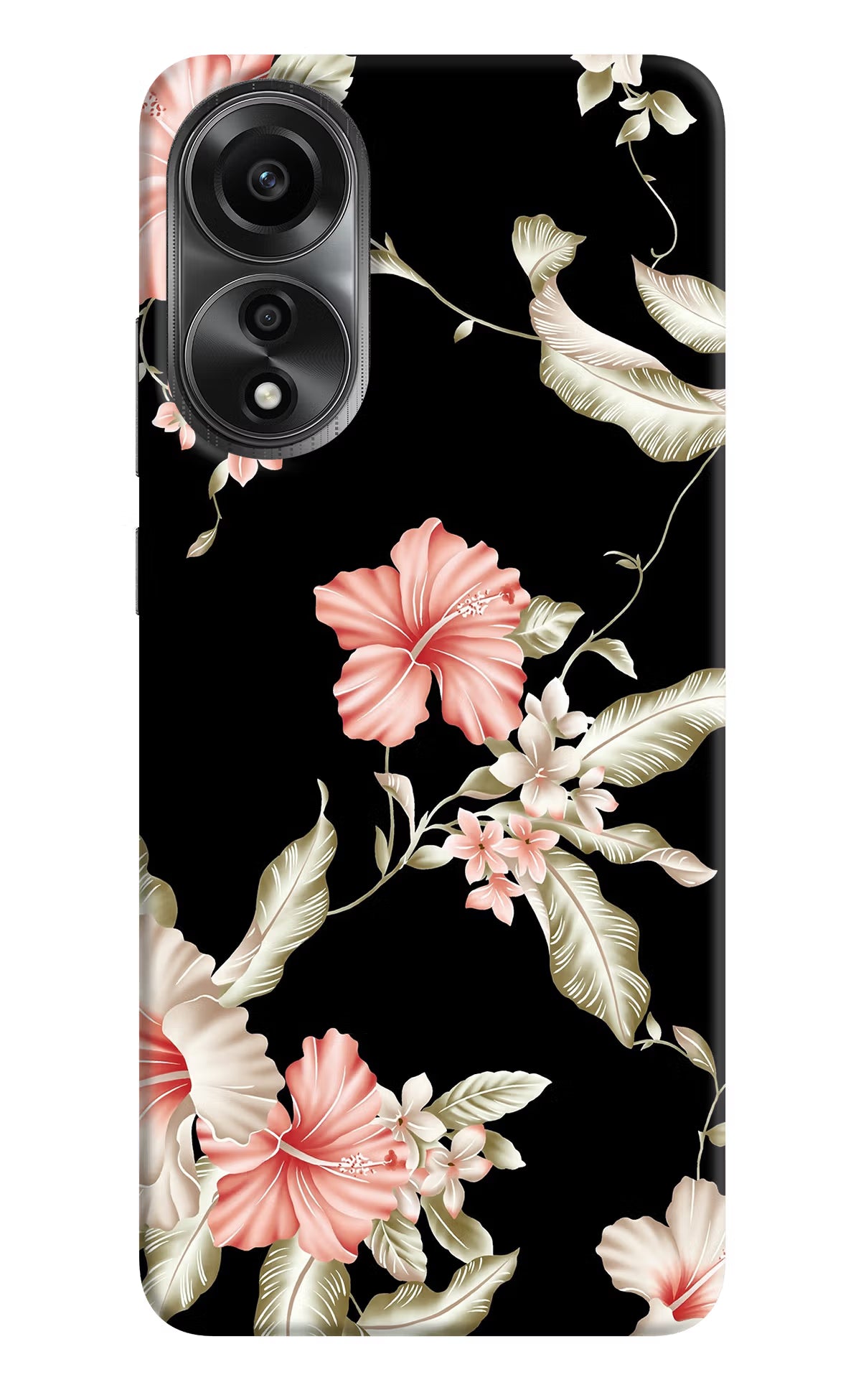 Flowers Oppo A78 4G Back Cover