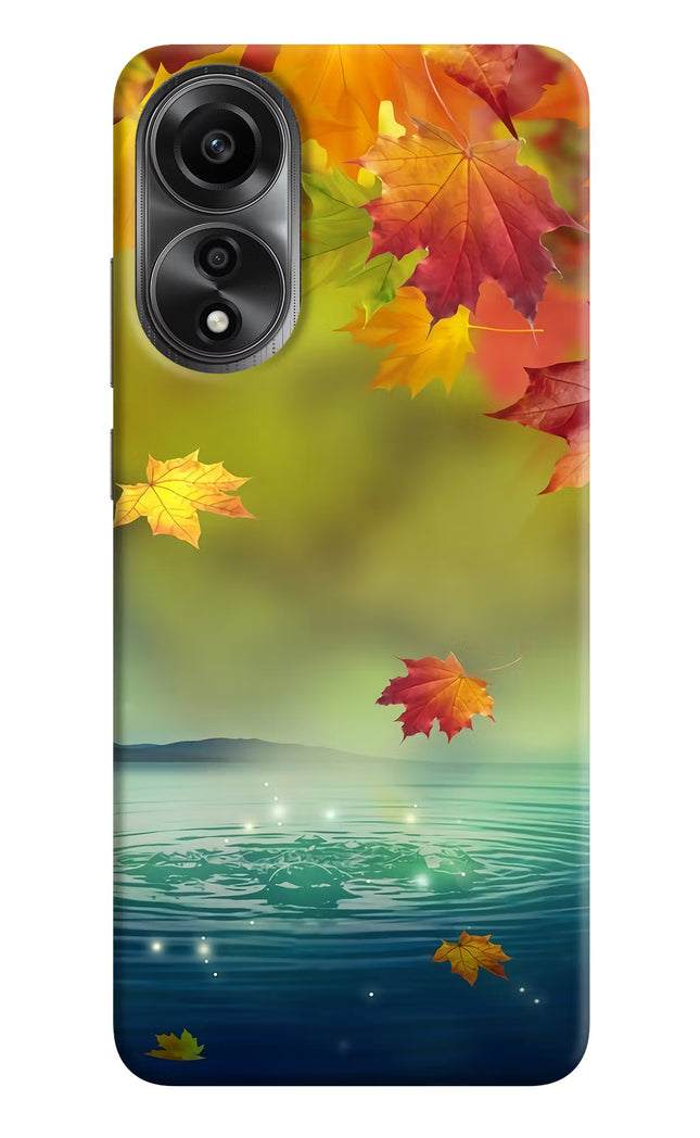 Flowers Oppo A78 4G Back Cover