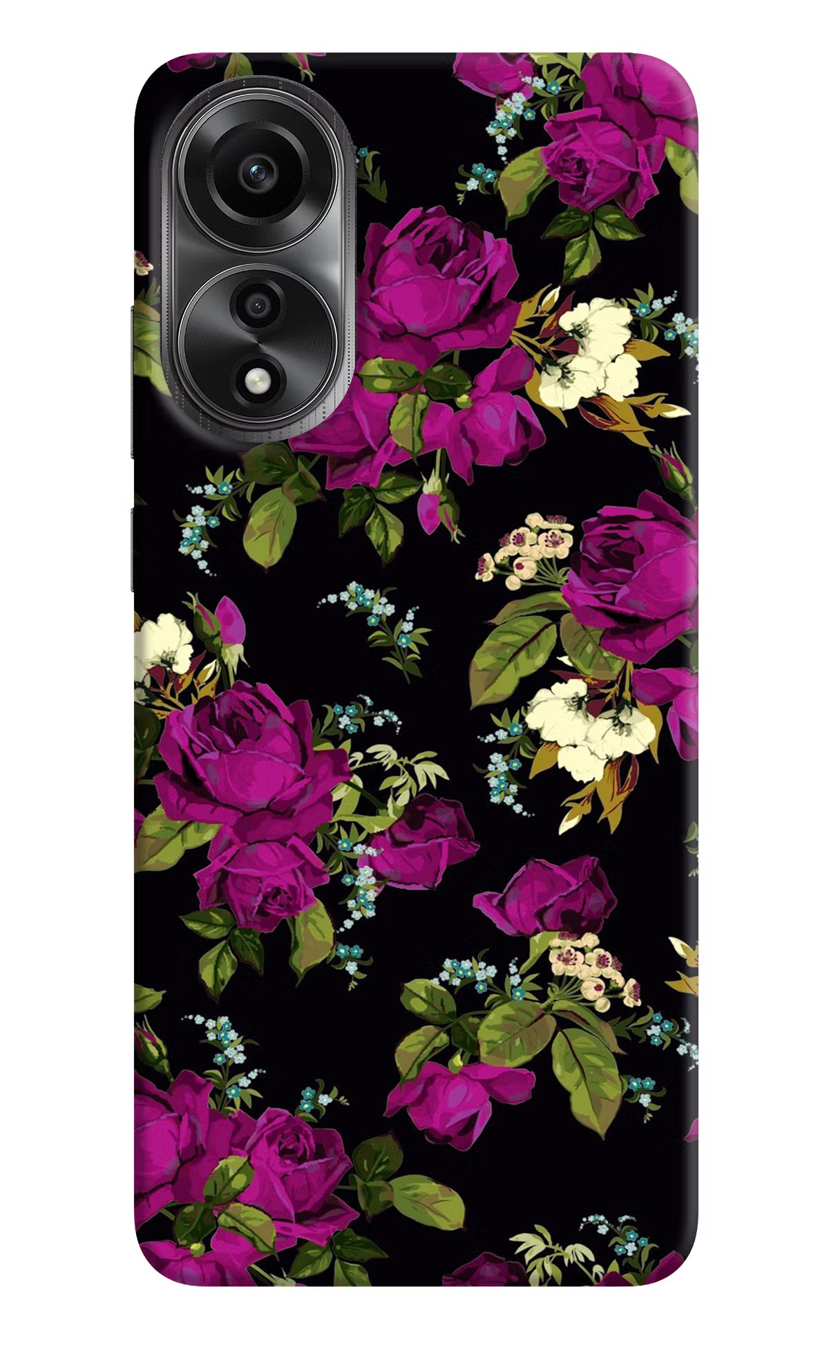 Flowers Oppo A78 4G Back Cover