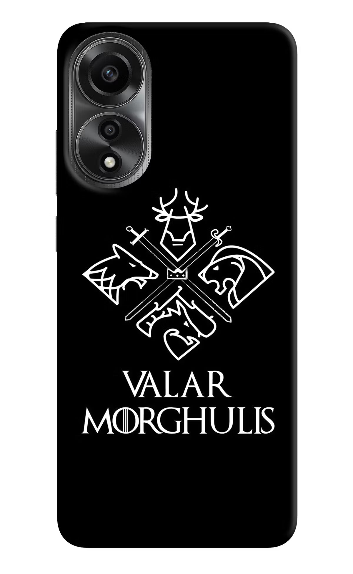Valar Morghulis | Game Of Thrones Oppo A78 4G Back Cover