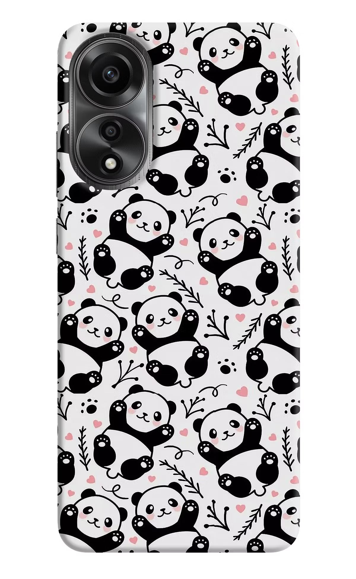 Cute Panda Oppo A78 4G Back Cover