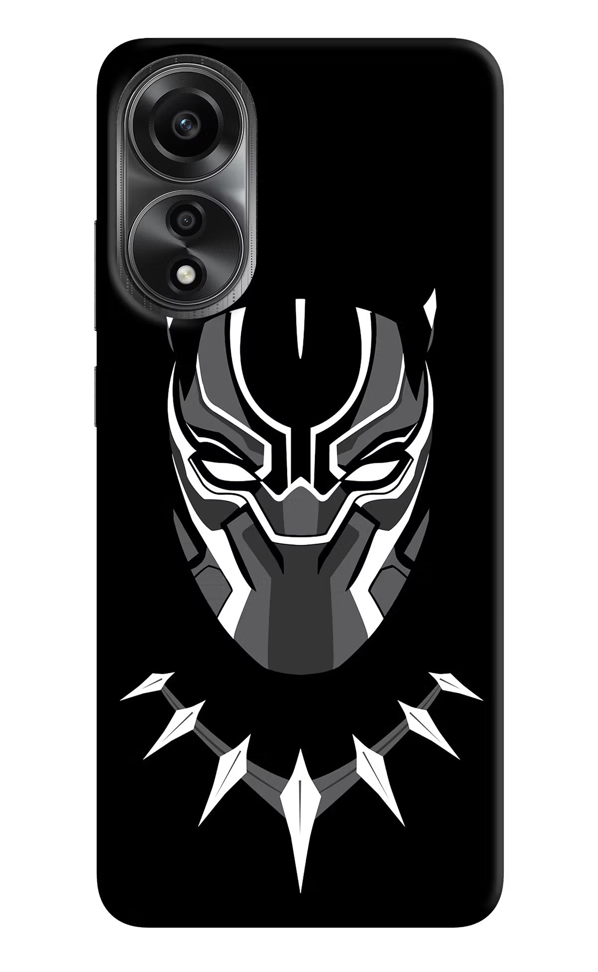 Black Panther Oppo A78 4G Back Cover