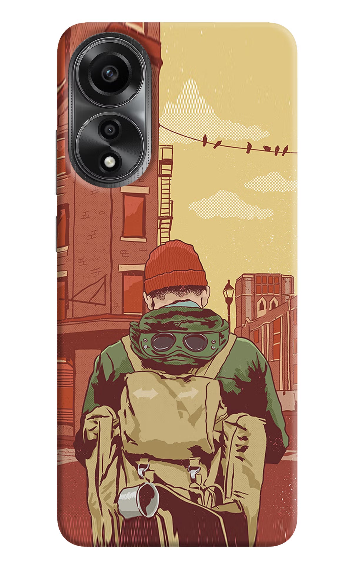 Adventurous Oppo A78 4G Back Cover