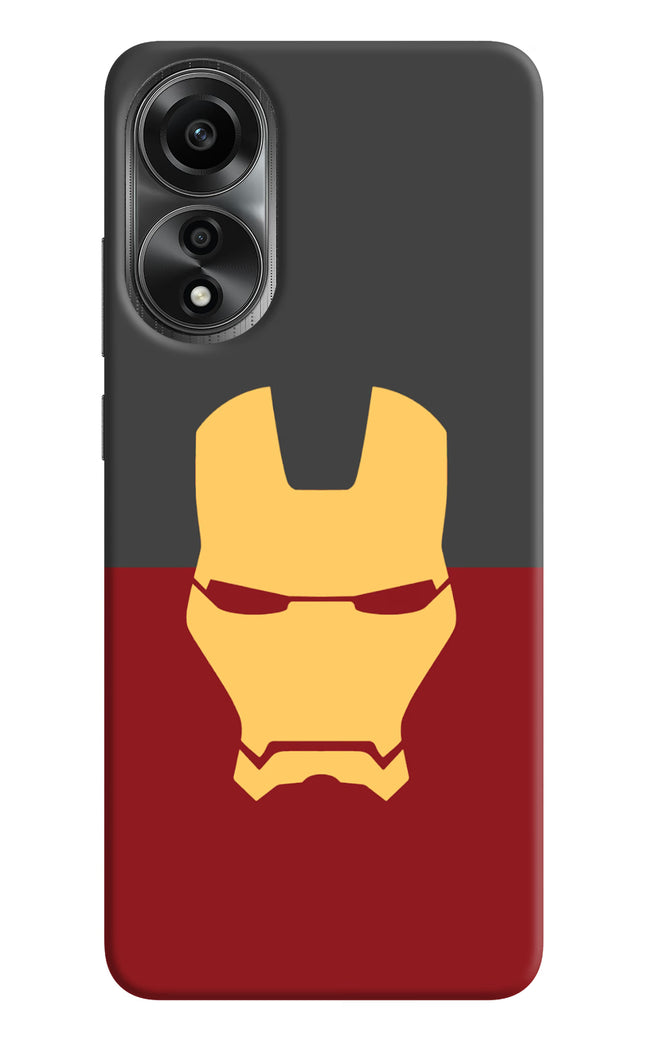 Ironman Oppo A78 4G Hard Case Back Cover by Casekaro