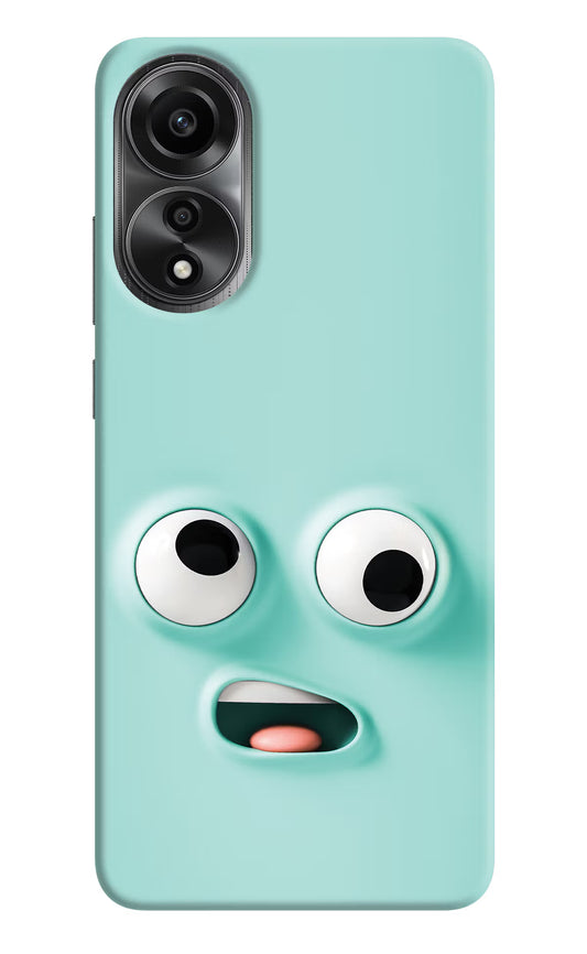 Funny Cartoon Oppo A78 4G Back Cover